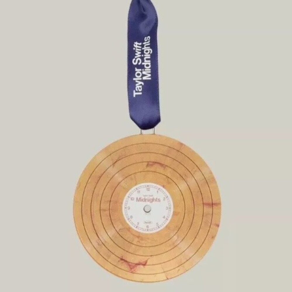 New in box! Taylor Swift Midnights Blood Moon Vinyl Ornament